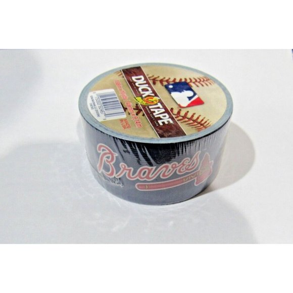Duck ShurTech Office Mlb Atlanta Braves Duck Brand Duckduct Tape 88 Inch Wide X 1 Yard Long